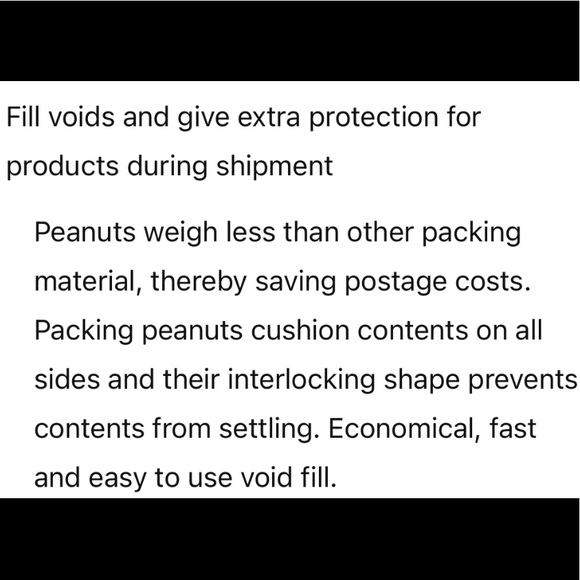 Peanut Packaging Material—Durable, Chic, and Ready to Ship! - Picture 6 of 11